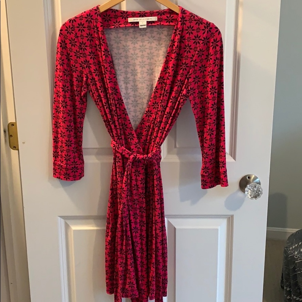 Diane von Furstenberg wrap dress mini